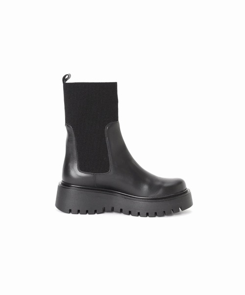 CORSO ROMA，9（コルソローマ）の「《追加》CORSO ROMA9/コルソローマ ノーヴェ サイドゴアブーツ（ブーツ・レディース・ブラック・36/37/38/39）」の14枚目の写真