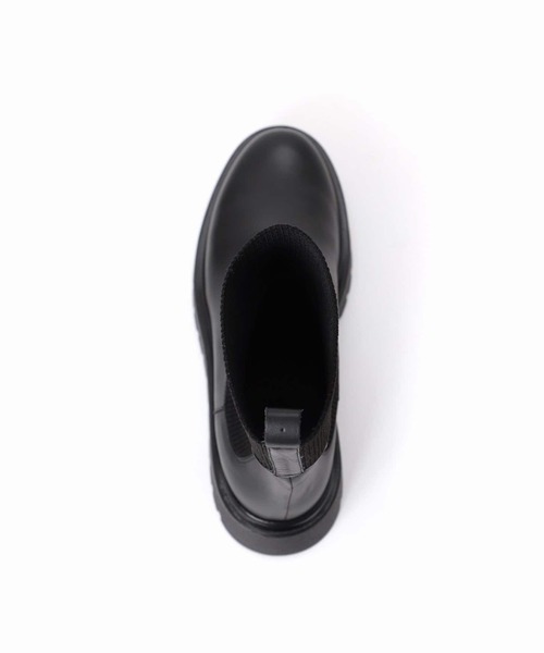 CORSO ROMA，9（コルソローマ）の「《追加》CORSO ROMA9/コルソローマ ノーヴェ サイドゴアブーツ（ブーツ・レディース・ブラック・36/37/38/39）」の13枚目の写真