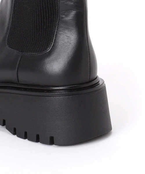 CORSO ROMA，9（コルソローマ）の「《追加》CORSO ROMA9/コルソローマ ノーヴェ サイドゴアブーツ（ブーツ・レディース・ブラック・36/37/38/39）」の11枚目の写真