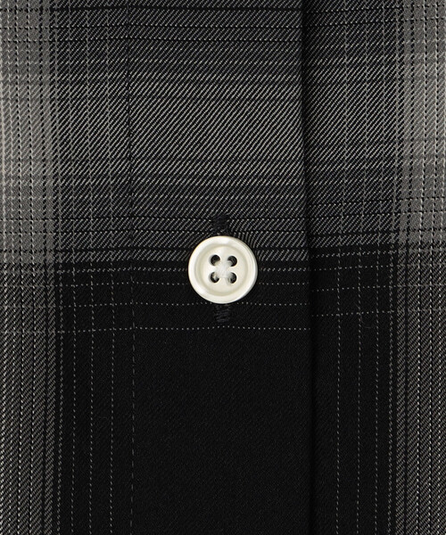 nicholson&nicholson（ニコルソンアンドニコルソン）の「nicholson & nicholson | ドローストリングブラウス チェック WOMEN（シャツ/ブラウス・レディース・ブラウン系その他/グレー系その他・38）」の9枚目の写真