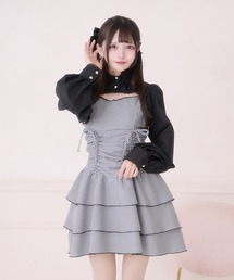 Pal elfy（パルエルフィー）の「ドロストティアードキャミワンピース（ワンピース）」