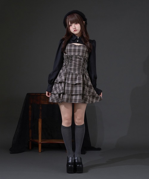 ドロストティアードキャミワンピース（ワンピース）｜Pal elfy（パル