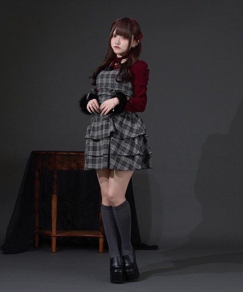 pal elfy ドロストティアードキャミワンピース palelfy ドロストティアードキャミワンピース（ワンピース）｜Pal elfy