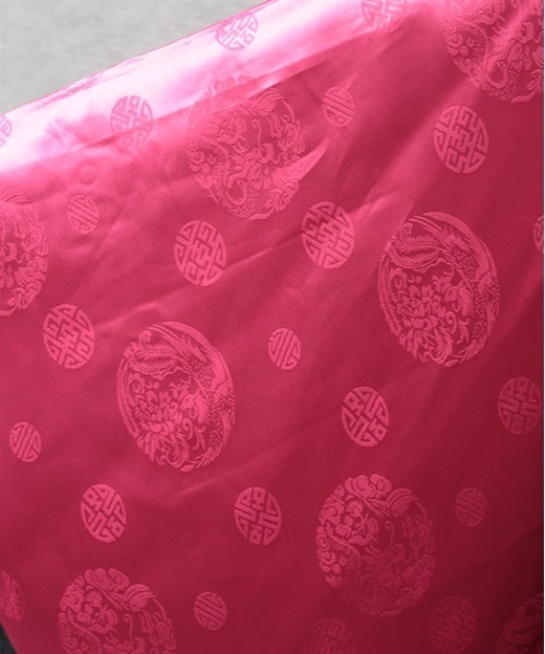 REZEN(リゼン)の「ジップ付配色和袖シャツ(シャツ/ブラウス・メンズ・ライトグレー/ローズ/ブルーパープル/レッドパープル・MEDIUM/LARGE)」の8枚目の写真