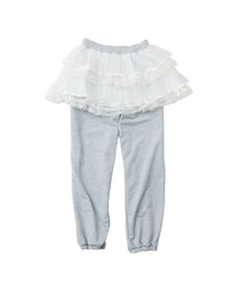 Lolime by mellfy memory（ロリミー バイ メルフィーメモリー）の「tulle layered skirt pants（スウェットパンツ）」