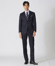 Paul Stuart（ポールスチュアート）の「【Nikkei magazin掲載】【QUINTESSENTIAL】＜EASTGATE MODEL＞ ORIGINAL TOP TWILLスーツ（スーツセット）」