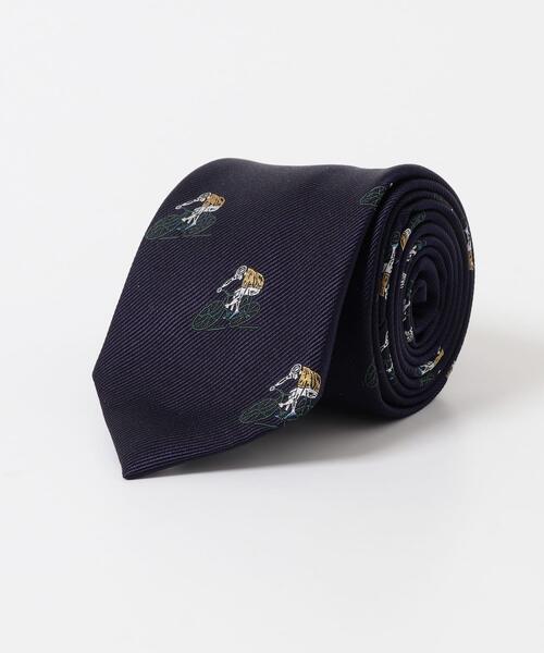 URBAN RESEARCH DOORS(アーバンリサーチドアーズ)の「LIFE STYLE TAILOR 25AWサイクルモチーフタイ(ネクタイ・メンズ・ネイビー/グレー・-)」の2枚目の写真