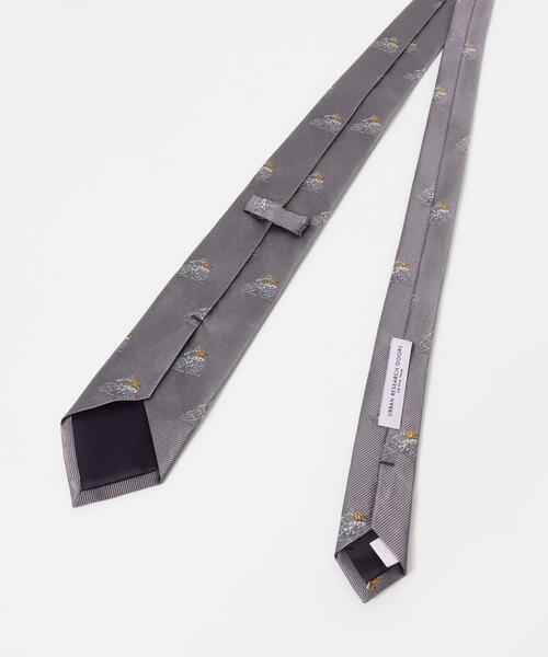 URBAN RESEARCH DOORS(アーバンリサーチドアーズ)の「LIFE STYLE TAILOR 25AWサイクルモチーフタイ(ネクタイ・メンズ・ネイビー/グレー・-)」の6枚目の写真