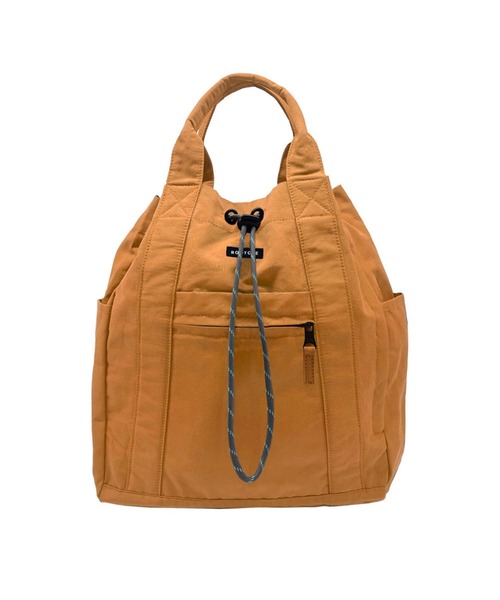 ROOTOTE(ルートート)の「ルートート / SC.セオルー.ドローストリング-A(バックパック/リュック・レディース・ブラック/ブルー/ベージュ/タン・FREE)」の3枚目の写真