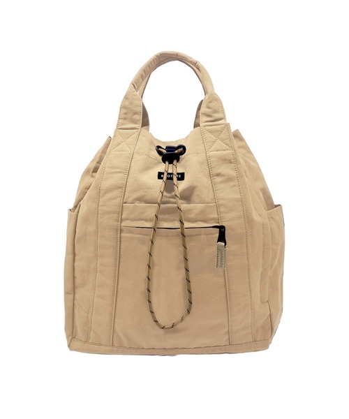 ROOTOTE(ルートート)の「ルートート / SC.セオルー.ドローストリング-A(バックパック/リュック・レディース・ブラック/ブルー/ベージュ/タン・FREE)」の5枚目の写真