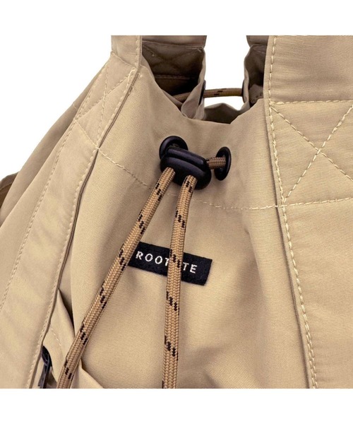 ROOTOTE(ルートート)の「ルートート / SC.セオルー.ドローストリング-A(バックパック/リュック・レディース・ブラック/ブルー/ベージュ/タン・FREE)」の15枚目の写真