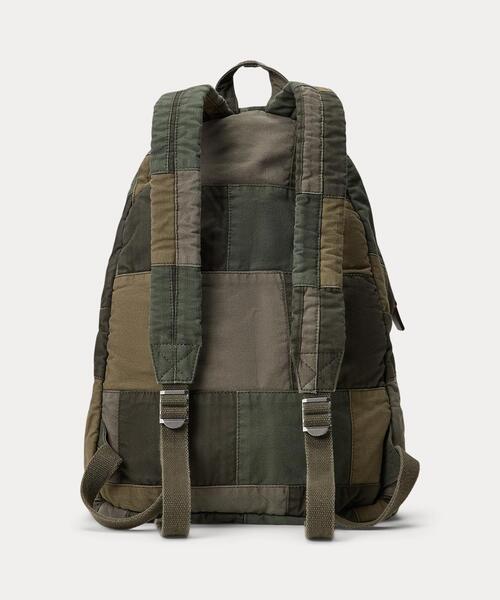 セール】パッチワーク キャンバス バックパック（バックパック