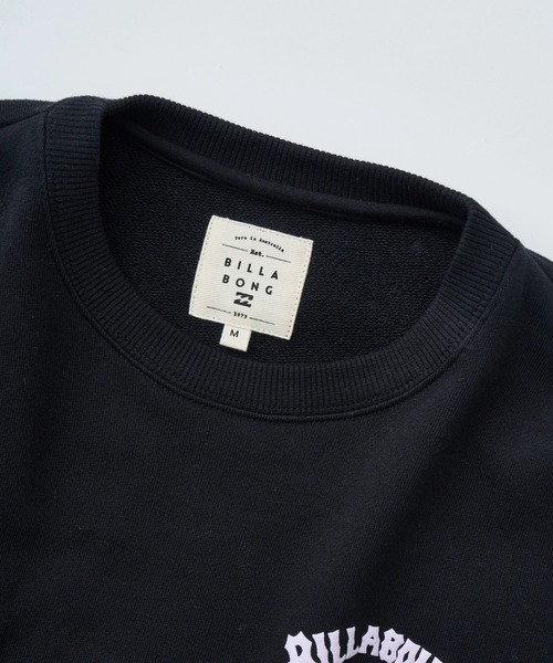 BILLABONG（ビラボン）の「BILLABONG レディース SQUARE LOGO BOY FIT トレーナー 【BOY FIT】【2025年秋冬モデル】/ビラボンバックロゴボックスプリントプルオーバースウェットトレーナー（スウェット・レディース・ホワイト/イエロー系その他/ブラック系その他/ブラック・MEDIUM/LARGE）」の17枚目の写真