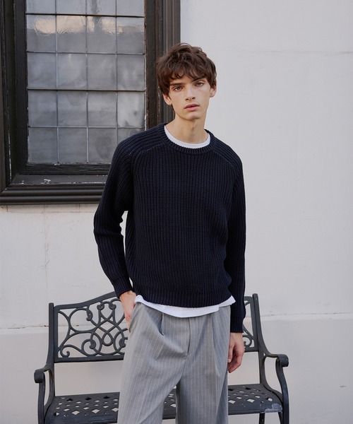 フィッシャーマン fisherman knit/フィッシャーマンニット（ニット/セーター