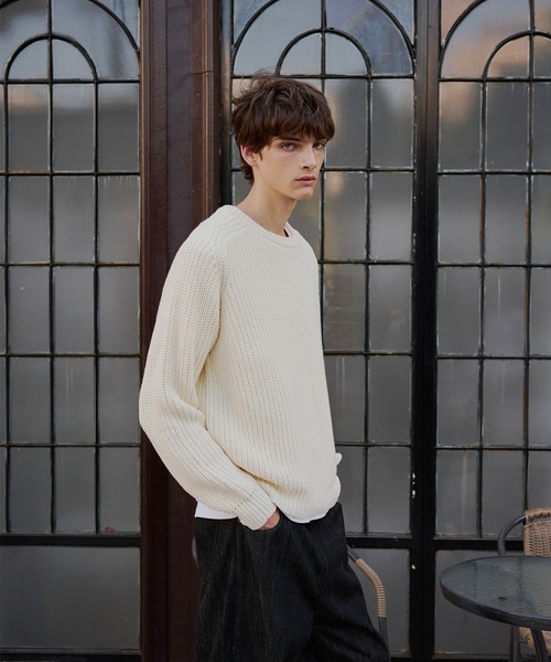 Regen Glanz（レーゲングランツ）の「fisherman knit