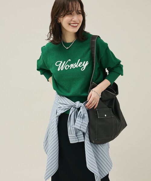 Green　Parks（グリーンパークス）の「・cache cache 合成皮革ベルトショルダー（ショルダーバッグ・レディース・ブラウン/ブラック・FREE）」の3枚目の写真