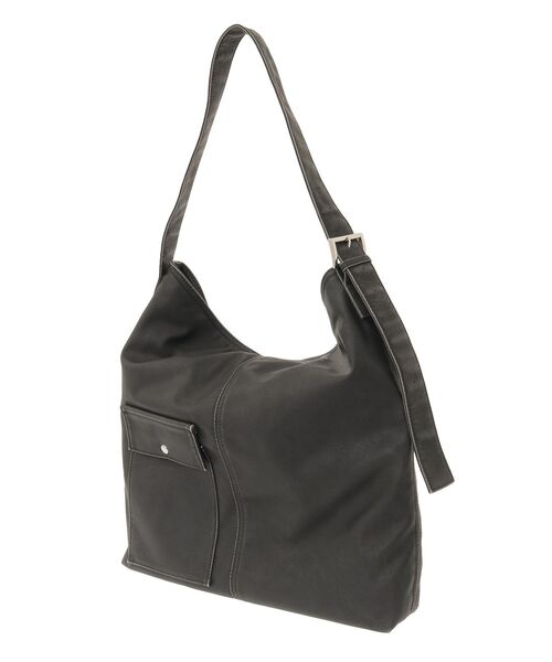 Green　Parks（グリーンパークス）の「・cache cache 合成皮革ベルトショルダー（ショルダーバッグ・レディース・ブラウン/ブラック・FREE）」の8枚目の写真