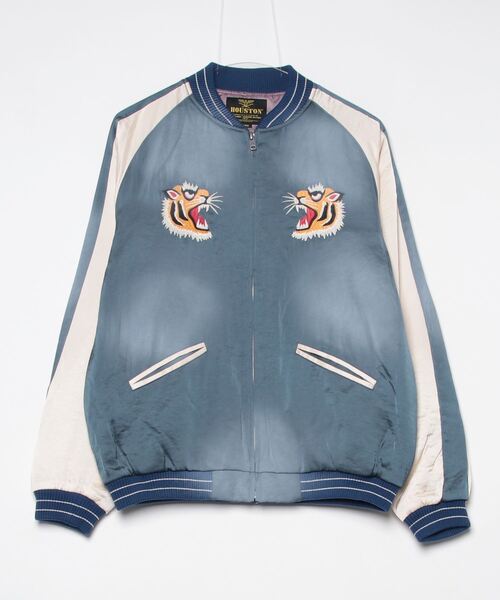 HOUSTON / USED FINISHING SOUVENIR JACKET(TIGER)/ 51543