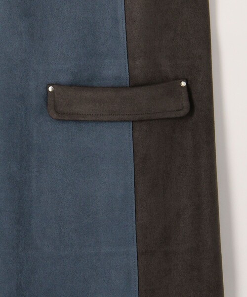 MICO COULIER(ミコクリエ)の「Wフェイスフェイクスエードワンピース(ワンピース・レディース・ブルー系その他/グレー系その他/レッド系その他・38)」の17枚目の写真