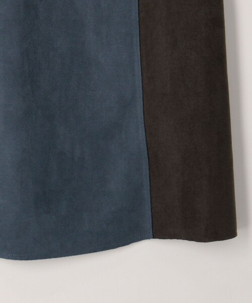 MICO COULIER(ミコクリエ)の「Wフェイスフェイクスエードワンピース(ワンピース・レディース・ブルー系その他/グレー系その他/レッド系その他・38)」の18枚目の写真