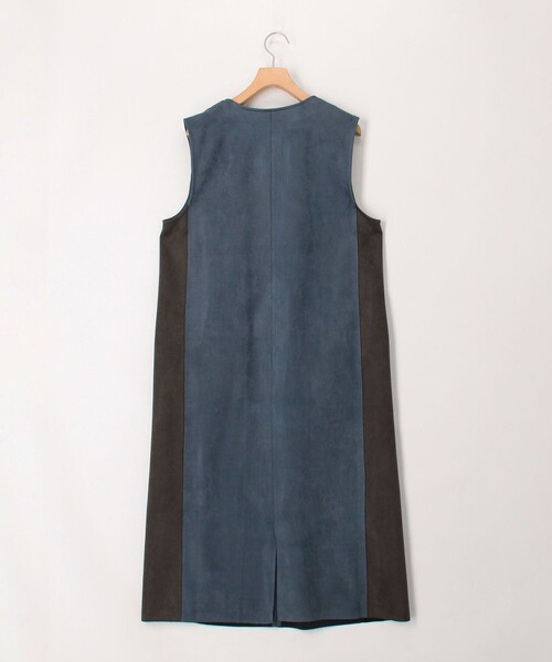 MICO COULIER(ミコクリエ)の「Wフェイスフェイクスエードワンピース(ワンピース・レディース・ブルー系その他/グレー系その他/レッド系その他・38)」の19枚目の写真