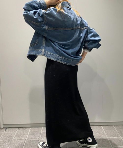 Levi’sリーバイスSLOBE別注BALLOON SLEEVE TRACKER Levi'sリーバイスSLOBE別注BALLOON SLEEVE TRACKER lee ブーツカット