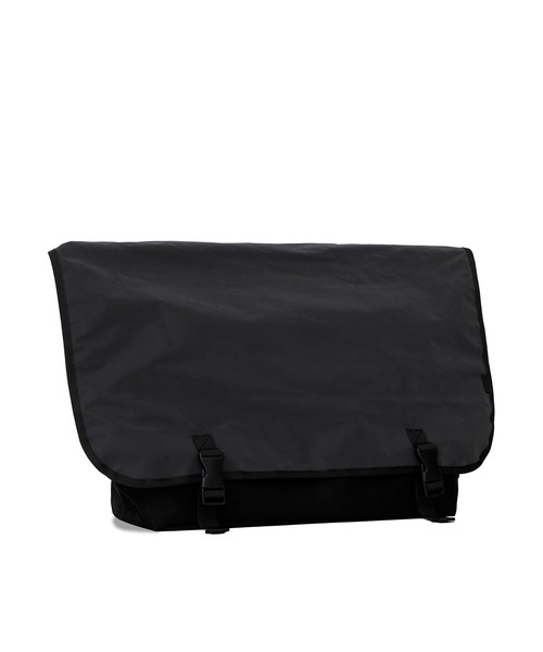 セール】【PACKING】BLACK REFLECTIVE MESSENGER PA-058