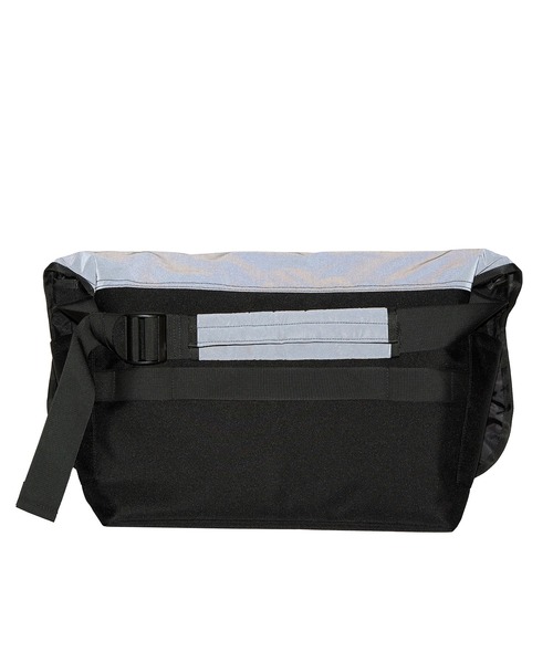 セール】【PACKING】BLACK REFLECTIVE MESSENGER PA-058