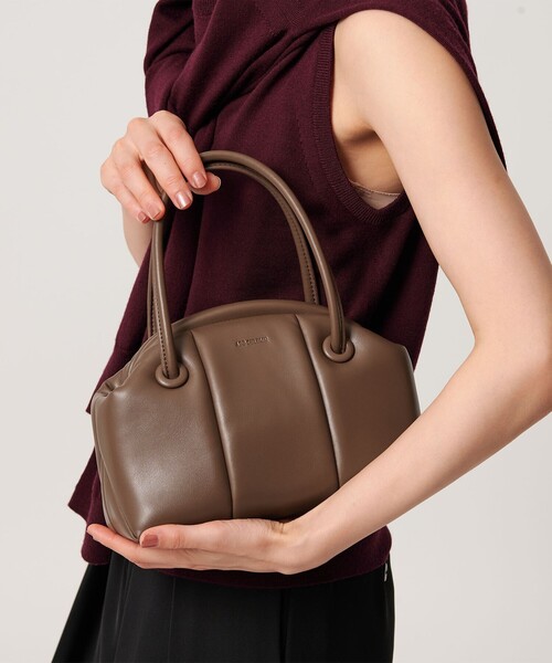 ADD CULUMN＞PUFF CLASP BOSTON/2WAY ボストンバッグ（ショルダー