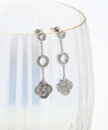 BEYOND COOL（ビヨンクール）の「「KONRON/コンロン」ピアス  Beni SV925 w/rhodium coating（ピアス（両耳用））」