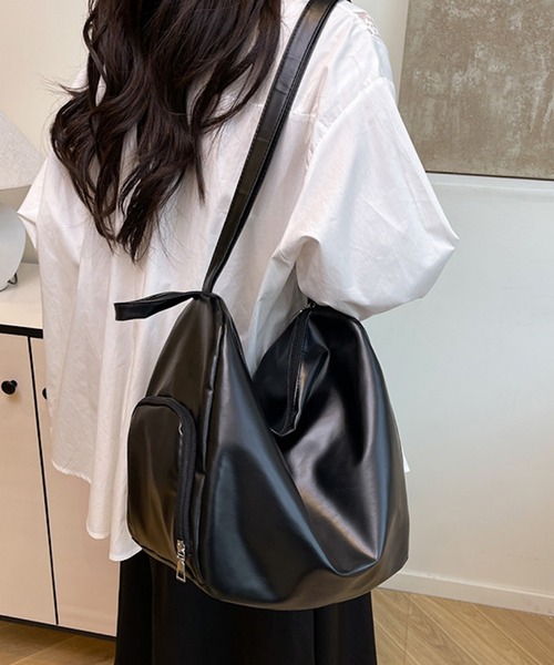Mignonjour(ミニョンジュール)の「FReePLACe/2way リュックサック ショルダーバッグ X12616(バックパック/リュック・レディース・ブラウン/ホワイト/シルバー/ブラック・FREE)」の12枚目の写真