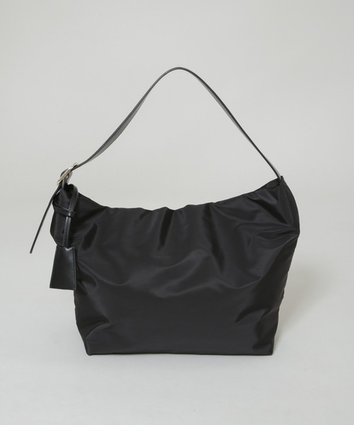 NANO universe（ナノユニバース）の「パファートートバッグ（トートバッグ・レディース・ブラック/オフホワイト・F）」の6枚目の写真