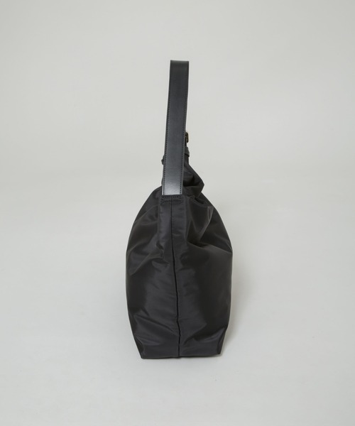 NANO universe（ナノユニバース）の「パファートートバッグ（トートバッグ・レディース・ブラック/オフホワイト・F）」の10枚目の写真