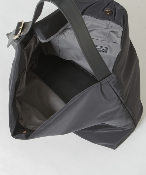 NANO universe（ナノユニバース）の「パファートートバッグ（トートバッグ・レディース・ブラック/オフホワイト・F）」の13枚目の写真