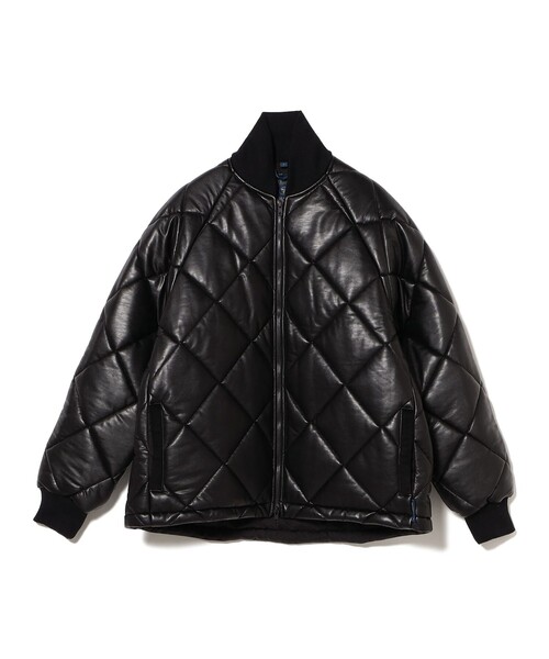 LAVENHAM（ラベンハム）の「【別注】LAVENHAM / QUILTED BOMBER JACKET（ブルゾン・メンズ・ブラック・SMALL/MEDIUM/LARGE/X-LARGE）」の6枚目の写真
