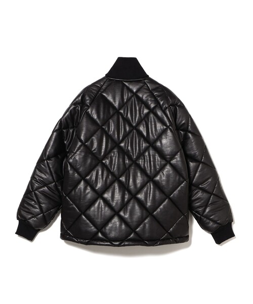 LAVENHAM（ラベンハム）の「【別注】LAVENHAM / QUILTED BOMBER JACKET（ブルゾン・メンズ・ブラック・SMALL/MEDIUM/LARGE/X-LARGE）」の11枚目の写真