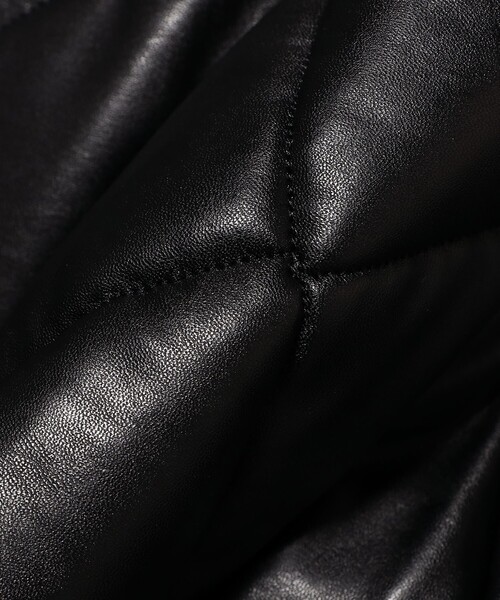 LAVENHAM（ラベンハム）の「【別注】LAVENHAM / QUILTED BOMBER JACKET（ブルゾン・メンズ・ブラック・SMALL/MEDIUM/LARGE/X-LARGE）」の12枚目の写真