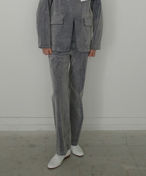 セール】FLOCKY CENTER PRESS PANTS（その他パンツ）｜CLANE（クラネ