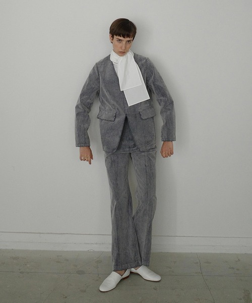 CLANE FLOCKY CENTER PRESS PANTS サイズ1 セール】FLOCKY CENTER PRESS PANTS（その他パンツ）｜CLANE（クラネ