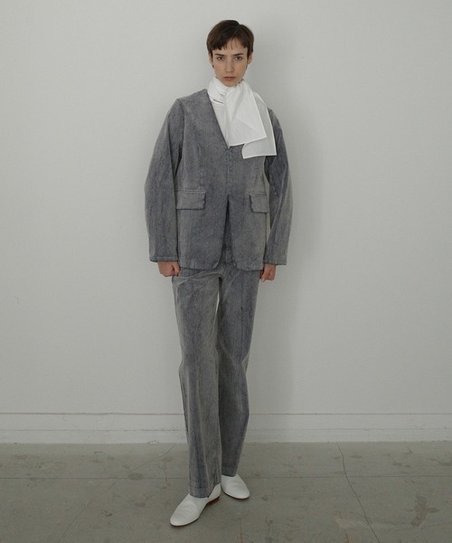 セール】FLOCKY CENTER PRESS PANTS（その他パンツ）｜CLANE（クラネ