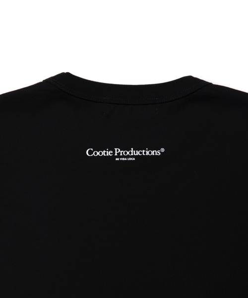 COOTIE PRODUCTIONS（クーティープロダクションズ）の「Plain S/S Tee（Tシャツ/カットソー・メンズ・ホワイト/ブラック・MEDIUM/LARGE/X-LARGE/SMALL）」の4枚目の写真