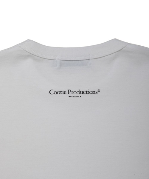 COOTIE PRODUCTIONS（クーティープロダクションズ）の「Plain S/S Tee（Tシャツ/カットソー・メンズ・ホワイト/ブラック・MEDIUM/LARGE/X-LARGE/SMALL）」の6枚目の写真