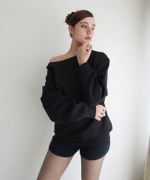 IMARI（イマリ）の「【 IMARI / イマリ 】 オーバー シルエット ワンショル スウェット #（スウェット）」