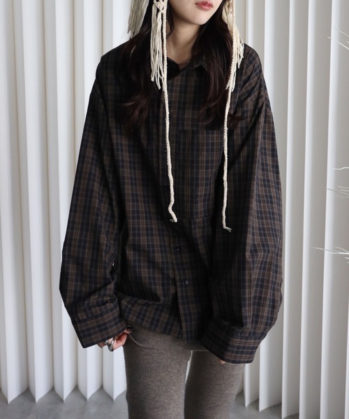 MAHF Vルックプルオーバーシャツ XXL CB MAHF Vルックプルオーバーシャツ XXL CB