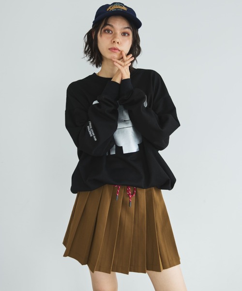 MIRROR STOKE（ミラーストーク）の「【ZOZO限定】PLEATS MINI SKIRT