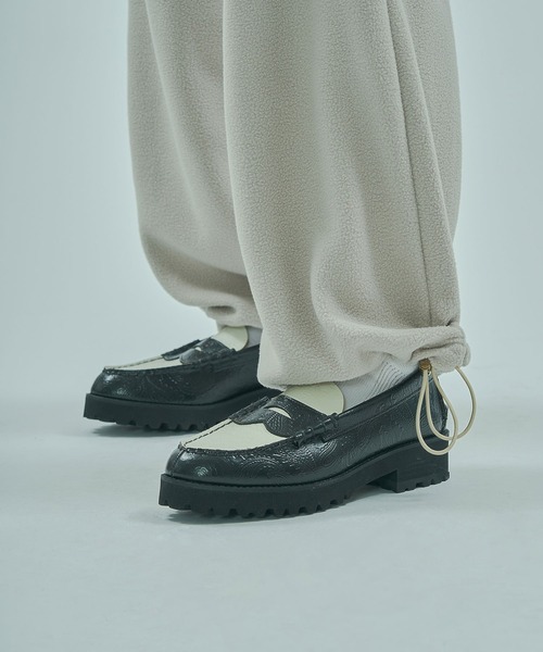 UMBRO(アンブロ)の「(UMBRO × ROSE BUD)DOUBLE WAIST FLEECE PANTS(その他パンツ・レディース・ベージュ/ネイビー・ONE SIZE)」の10枚目の写真