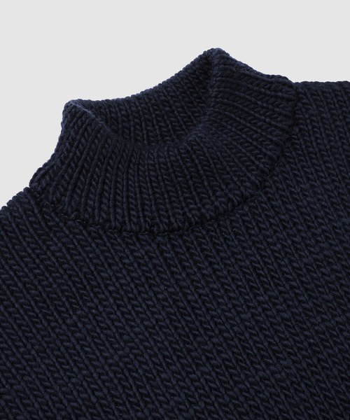 DIGAWEL(ディガウェル)の「Cocoon turtleneck sweater(ニット/セーター・メンズ・グリーン系その他/ネイビー/マルーン・2)」の12枚目の写真