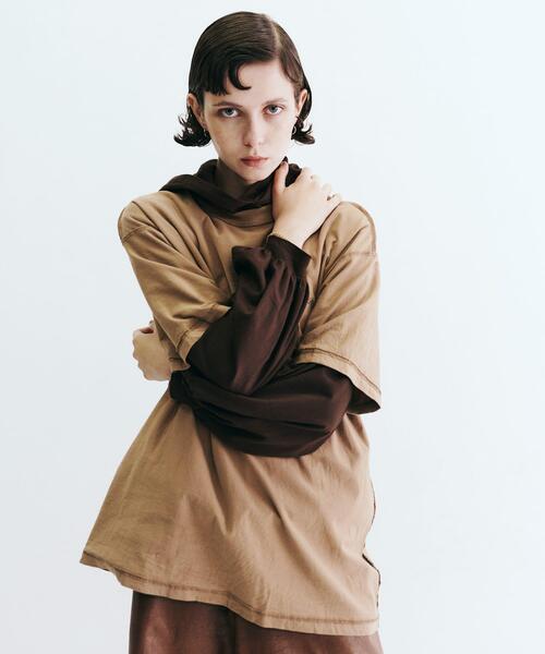 URBAN RESEARCH（アーバンリサーチ）の「Teya　Glance Hoodie（パーカー・レディース・ブラウン/ブラック・FREE）」の3枚目の写真