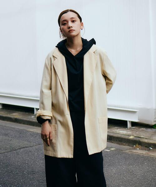 URBAN RESEARCH（アーバンリサーチ）の「Teya　Glance Hoodie（パーカー・レディース・ブラウン/ブラック・FREE）」の17枚目の写真