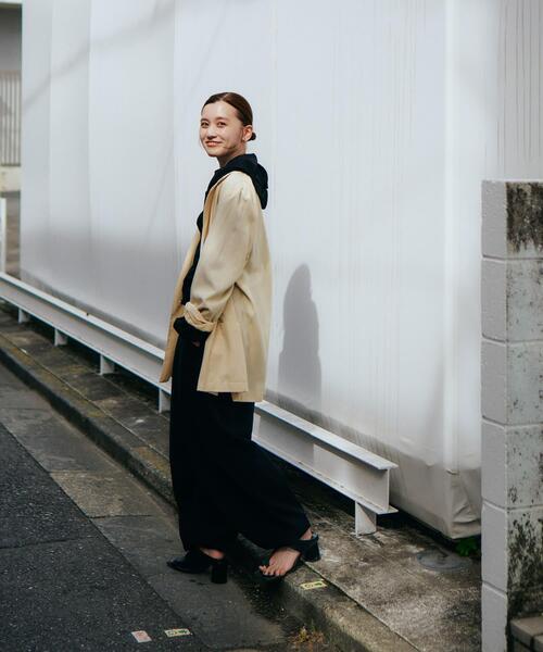 URBAN RESEARCH（アーバンリサーチ）の「Teya　Glance Hoodie（パーカー・レディース・ブラウン/ブラック・FREE）」の18枚目の写真